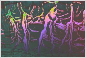 Abstract digital artwork