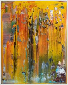 Abstract painting made by Bram van Bakel