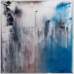 Abstract painting made by Bram van Bakel