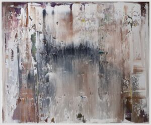 Abstract painting made by Bram van Bakel