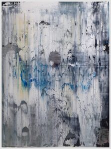 Abstract painting made by Bram van Bakel