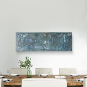 Abstract painting made by Bram van Bakel